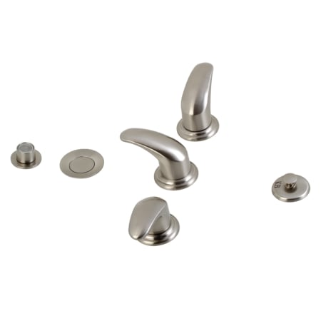 A large image of the Kingston Brass KB32.LL Brushed Nickel