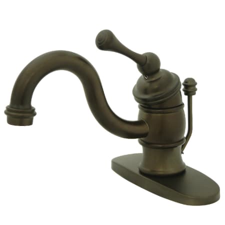 A large image of the Kingston Brass KB340.BL Oil Rubbed Bronze