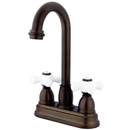 A large image of the Kingston Brass KB349.PX Oil Rubbed Bronze