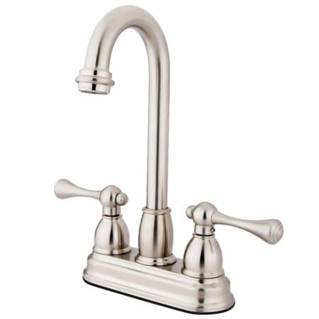 A large image of the Kingston Brass KB349.BL Brushed Nickel