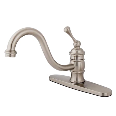 A large image of the Kingston Brass KB357.BLLS Brushed Nickel