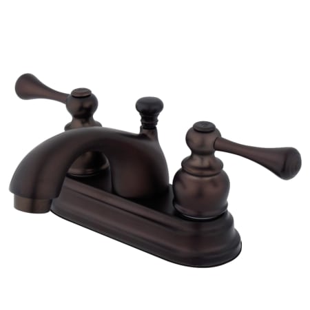 A large image of the Kingston Brass KB360.BL Oil Rubbed Bronze