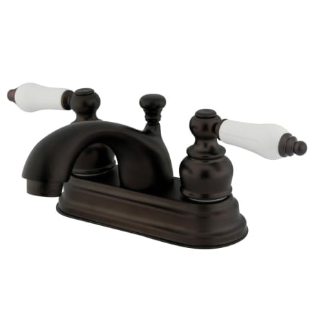 A large image of the Kingston Brass KB360.PL Oil Rubbed Bronze