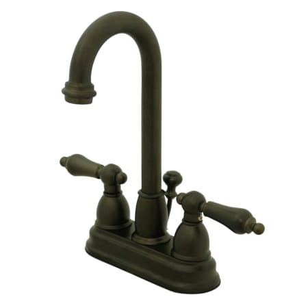 A large image of the Kingston Brass KB361.AL Oil Rubbed Bronze