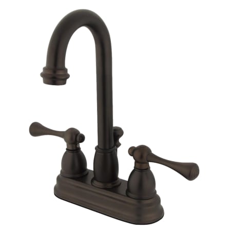 A large image of the Kingston Brass KB361.BL Oil Rubbed Bronze