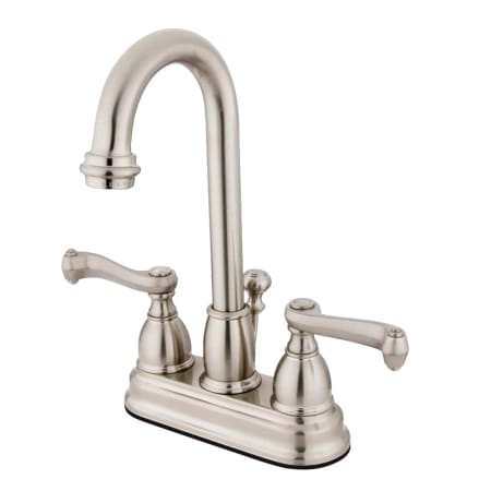 A large image of the Kingston Brass KB361.FL Brushed Nickel