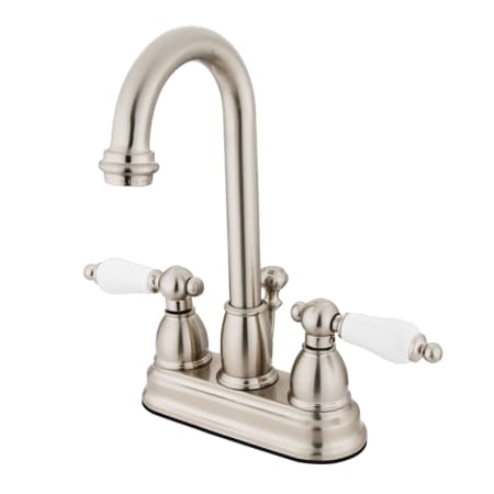 A large image of the Kingston Brass KB361.PL Brushed Nickel