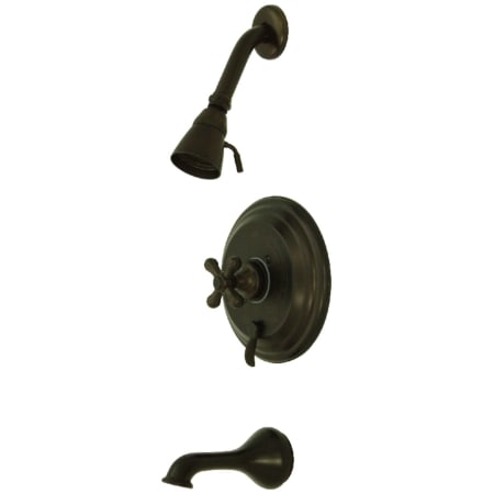 A large image of the Kingston Brass KB363.0AXT Oil Rubbed Bronze