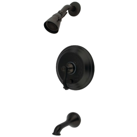 A large image of the Kingston Brass KB363.0FL Oil Rubbed Bronze