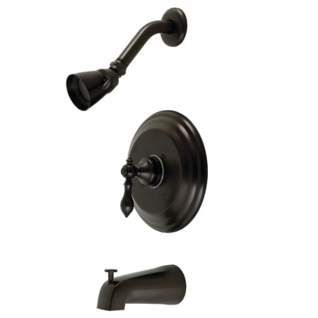 A large image of the Kingston Brass KB363.ACL Oil Rubbed Bronze