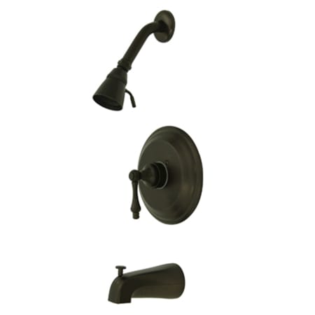 A large image of the Kingston Brass KB363.ALT Oil Rubbed Bronze