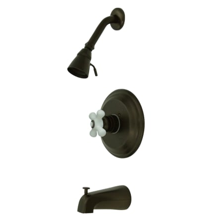 A large image of the Kingston Brass KB363.PX Oil Rubbed Bronze