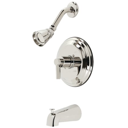 A large image of the Kingston Brass KB363.NDL Polished Nickel