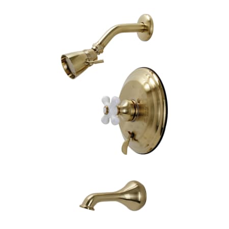 A large image of the Kingston Brass KB363.0PX Brushed Brass