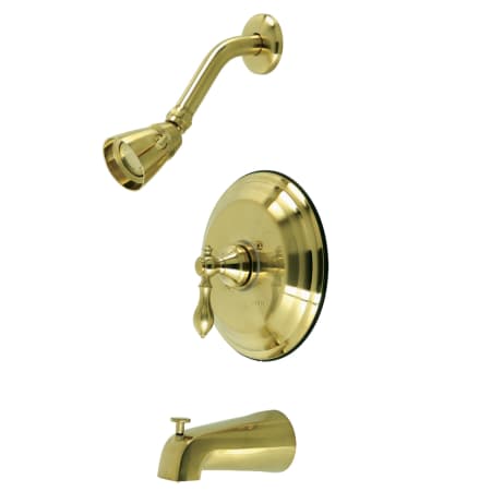 A large image of the Kingston Brass KB363.ACL Brushed Brass