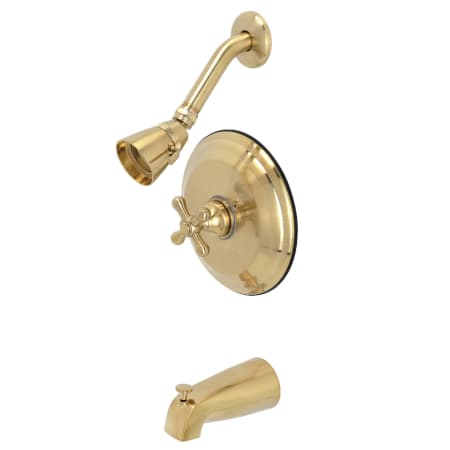 A large image of the Kingston Brass KB363.AX Brushed Brass