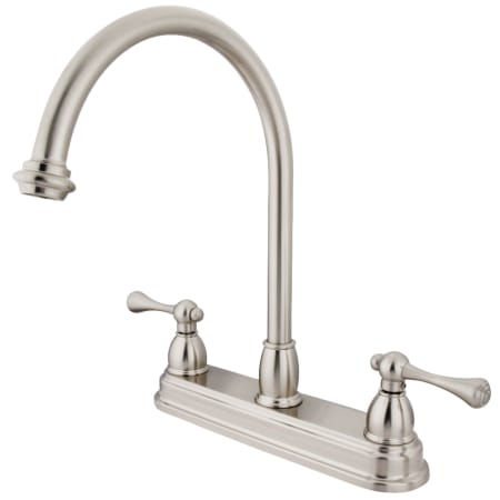 A large image of the Kingston Brass KB374.BL Brushed Nickel