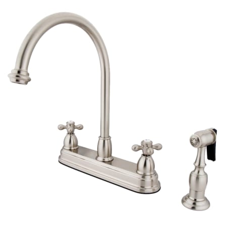 A large image of the Kingston Brass KB375.AXBS Brushed Nickel