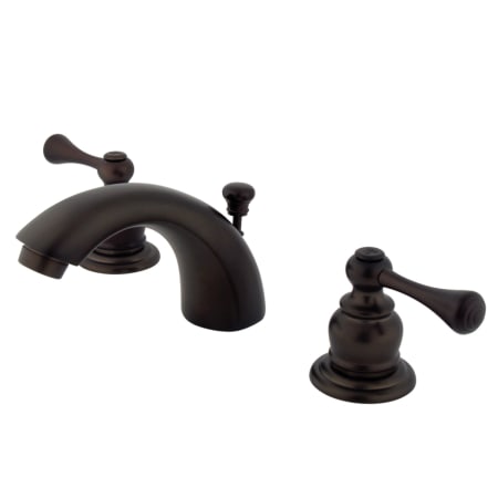 A large image of the Kingston Brass KB394.BL Oil Rubbed Bronze