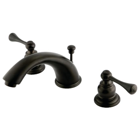 A large image of the Kingston Brass KB397.BL Oil Rubbed Bronze