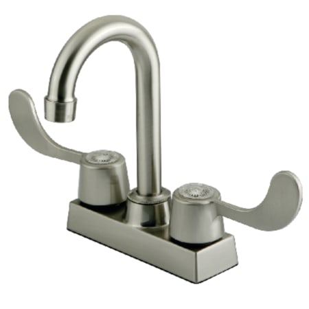 A large image of the Kingston Brass KB451 Brushed Nickel