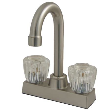 A large image of the Kingston Brass KB461 Brushed Nickel