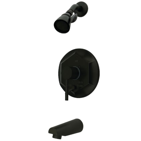 A large image of the Kingston Brass KB463.0DL Oil Rubbed Bronze