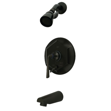 A large image of the Kingston Brass KB463.0ZL Oil Rubbed Bronze