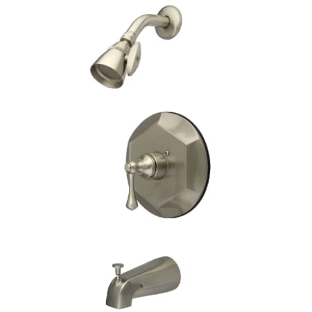 A large image of the Kingston Brass KB463.BL Brushed Nickel