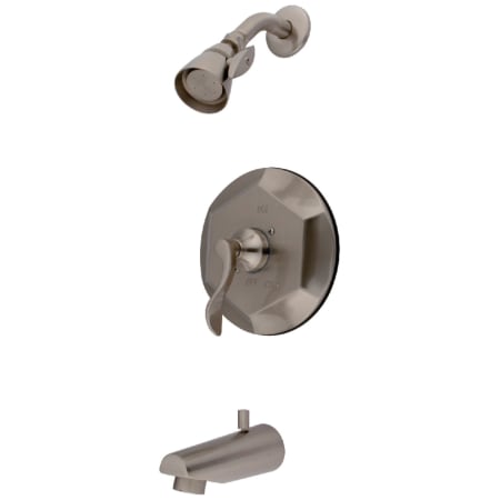 A large image of the Kingston Brass KB463.DFL Brushed Nickel