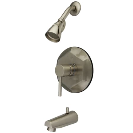 A large image of the Kingston Brass KB463.DL Brushed Nickel