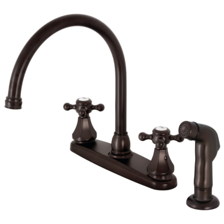 A large image of the Kingston Brass KB472.BXSP Oil Rubbed Bronze