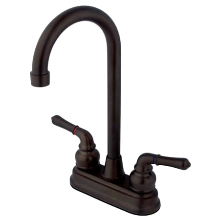 A large image of the Kingston Brass KB49 Oil Rubbed Bronze