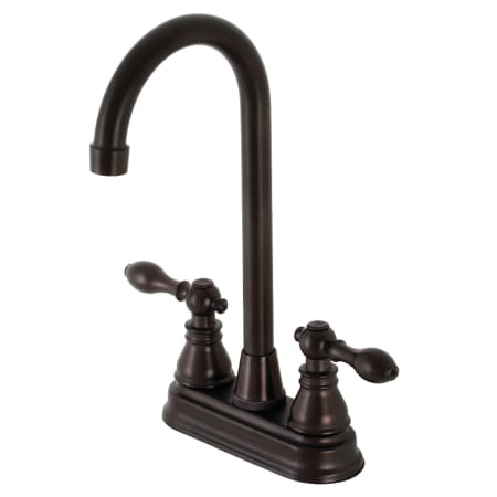 A large image of the Kingston Brass KB49.ACL Oil Rubbed Bronze