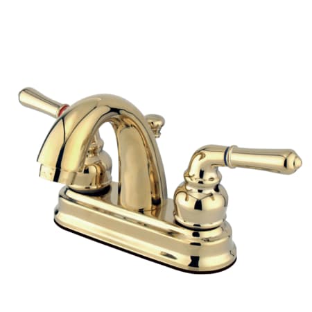 A large image of the Kingston Brass KB561.NML Polished Brass