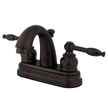 A large image of the Kingston Brass KB561.KL Oil Rubbed Bronze
