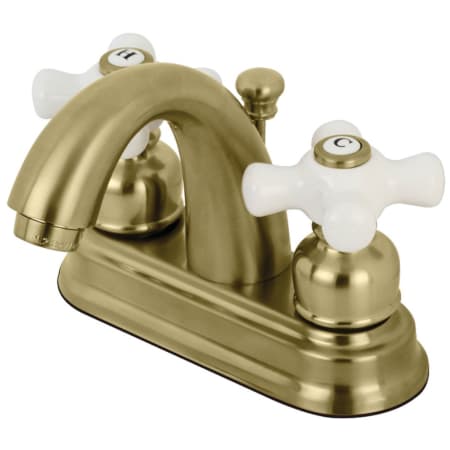 A large image of the Kingston Brass KB561.PX Brushed Brass