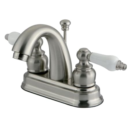 A large image of the Kingston Brass KB561.PL Brushed Nickel