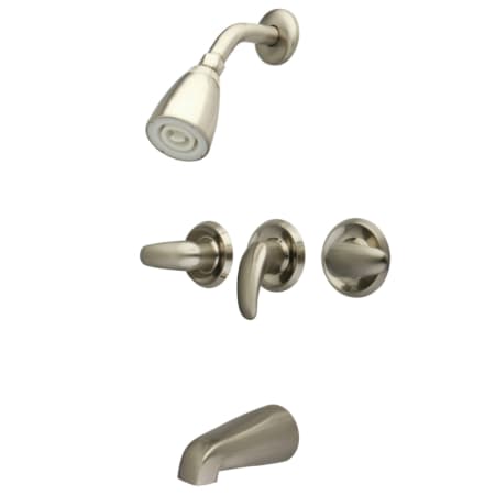 A large image of the Kingston Brass KB623.LL Brushed Nickel