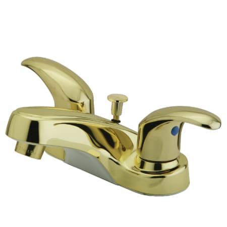 A large image of the Kingston Brass KB625.LL Polished Brass