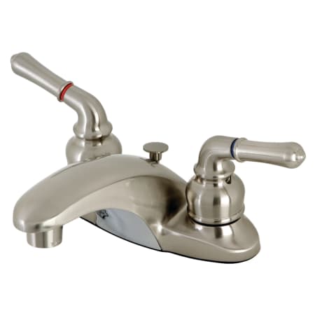 A large image of the Kingston Brass KB62.B Brushed Nickel