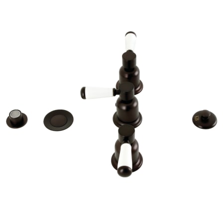 A large image of the Kingston Brass KB632.DPL Oil Rubbed Bronze