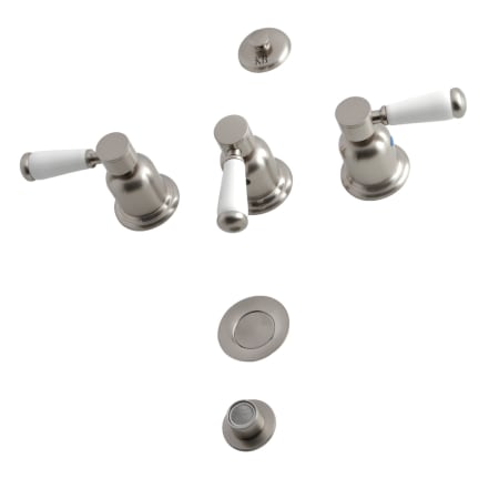 A large image of the Kingston Brass KB632.DPL Brushed Nickel