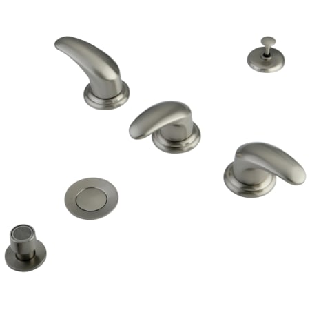 A large image of the Kingston Brass KB632.LL Brushed Nickel