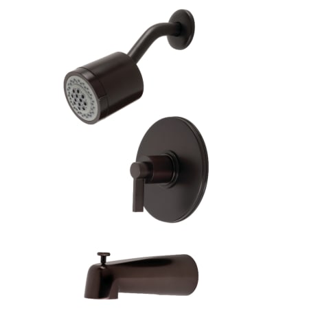 A large image of the Kingston Brass KB669.NDL Oil Rubbed Bronze