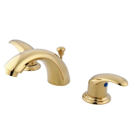A large image of the Kingston Brass KB695.LL Polished Brass