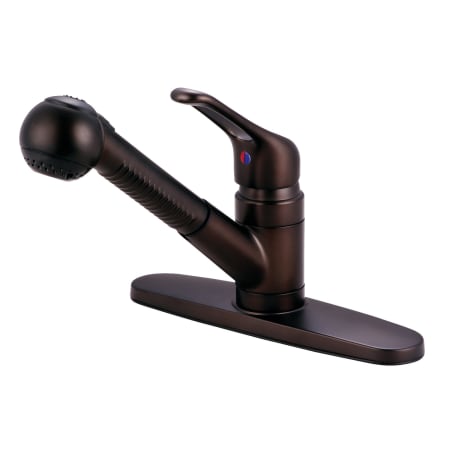 A large image of the Kingston Brass KB70.SP Oil Rubbed Bronze