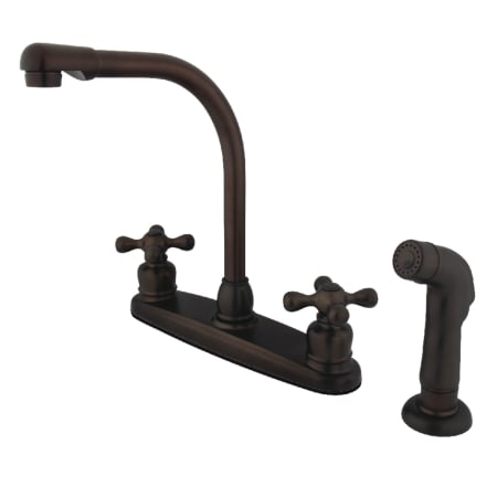 A large image of the Kingston Brass KB71.AXSP Oil Rubbed Bronze