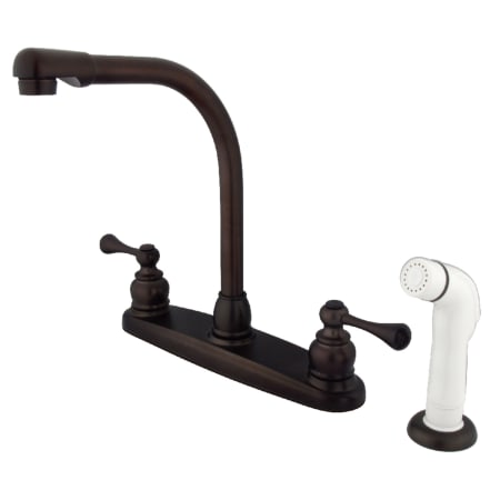 Kingston Brass KB715BL Oil Rubbed Bronze 1.8 GPM ...