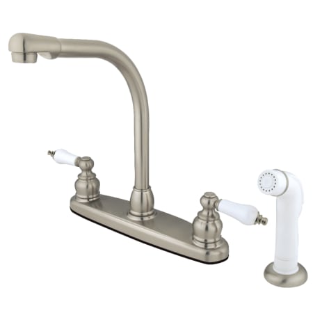 A large image of the Kingston Brass KB71 Brushed Nickel